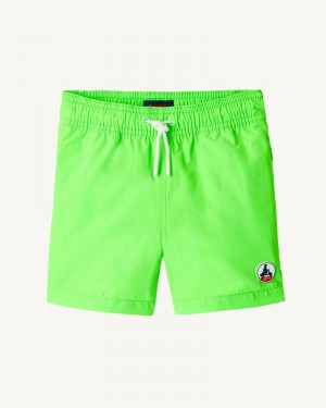 JOTT Cassis キッズ Swim Shorts 緑 白 | BLF-3148