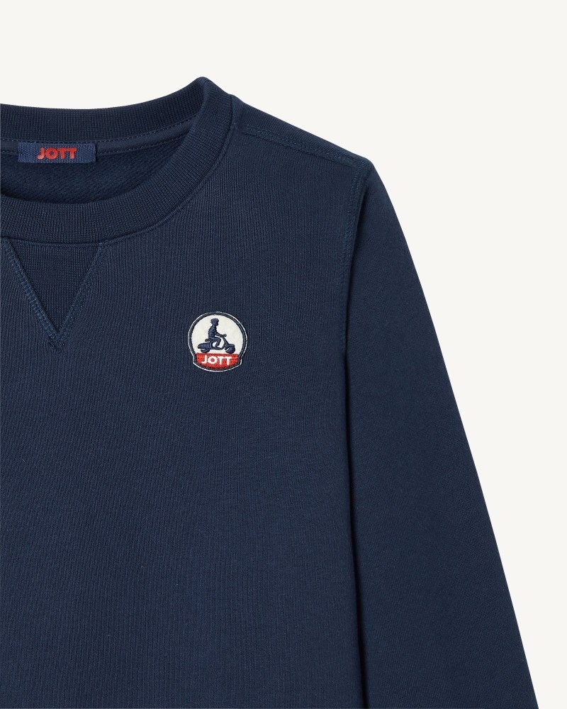 JOTT Barcelos Organic Cotton キッズ スウェットシャツ ネイビー | EIJ-6685