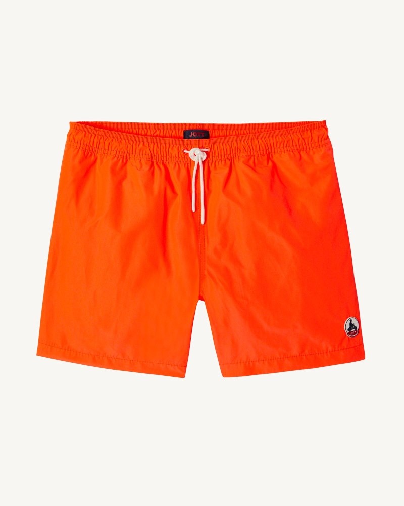 JOTT Biarritz Neon メンズ Swim Shorts オレンジ レモン | TTF-0817