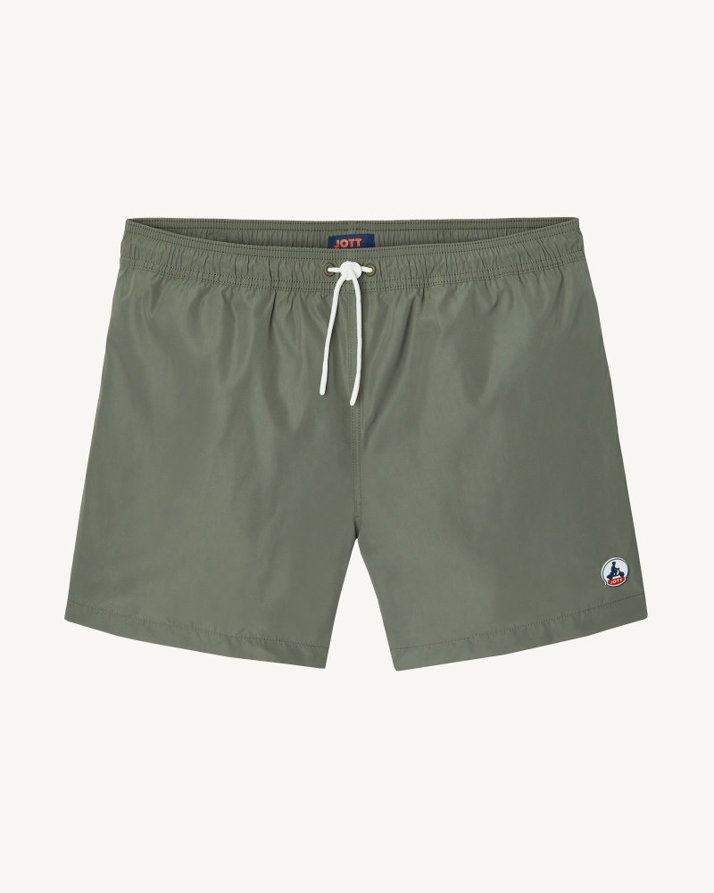 JOTT Biarritz メンズ Swim Shorts オリーブ | LUB-8257