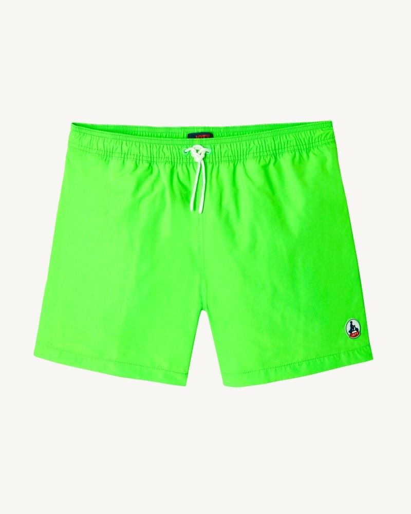 JOTT Biarritz メンズ Swim Shorts 緑 白 | FKH-7175