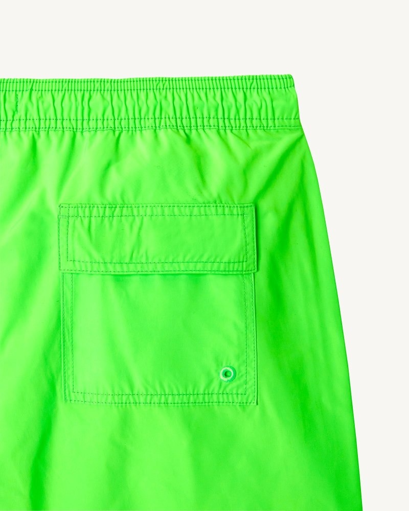 JOTT Biarritz メンズ Swim Shorts 緑 白 | FKH-7175