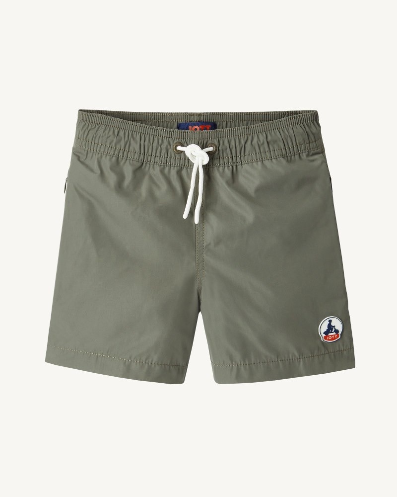 JOTT Cassis Army キッズ Swim Shorts 青 白 | VST-9661