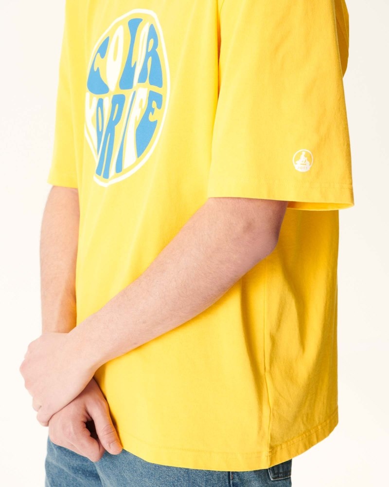 JOTT Citron Leo Organic Cotton メンズ Tシャツ レモン | JSD-2730