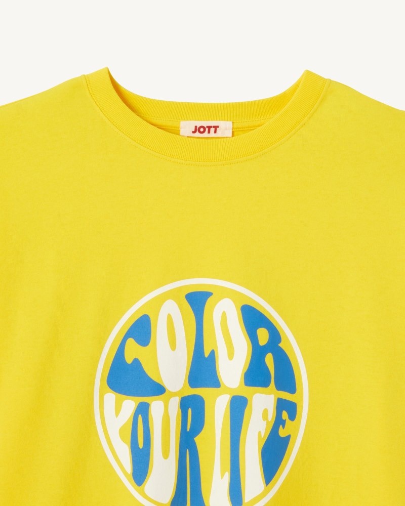 JOTT Citron Leo Organic Cotton メンズ Tシャツ レモン | JSD-2730