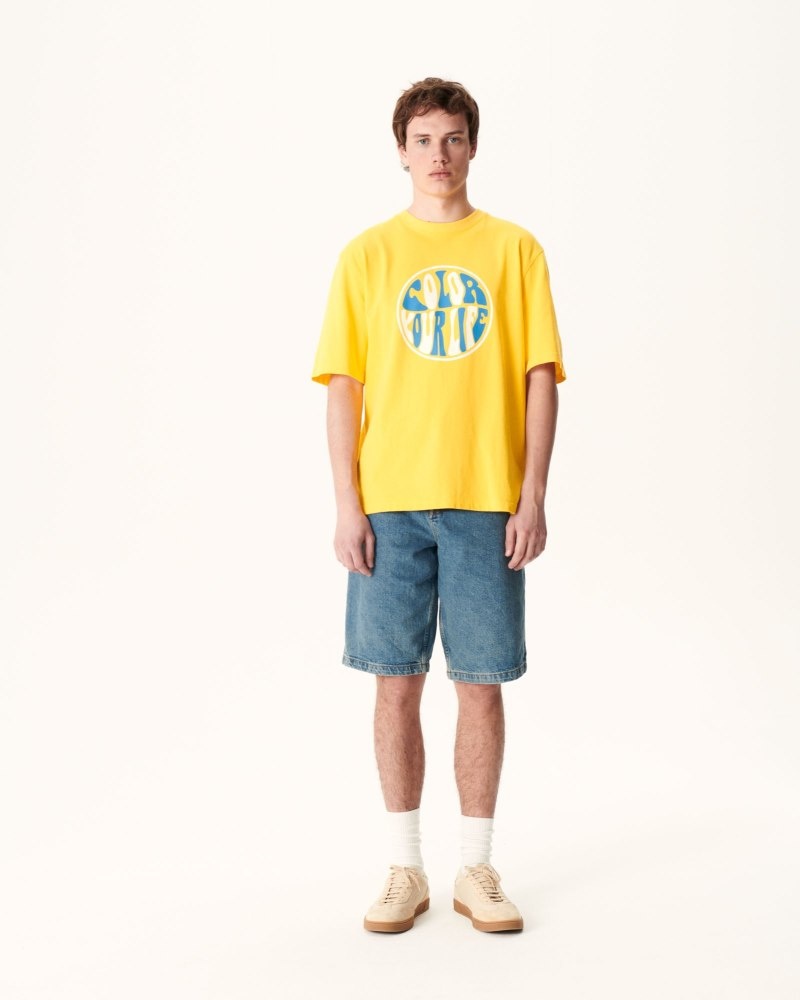 JOTT Citron Leo Organic Cotton メンズ Tシャツ レモン | JSD-2730