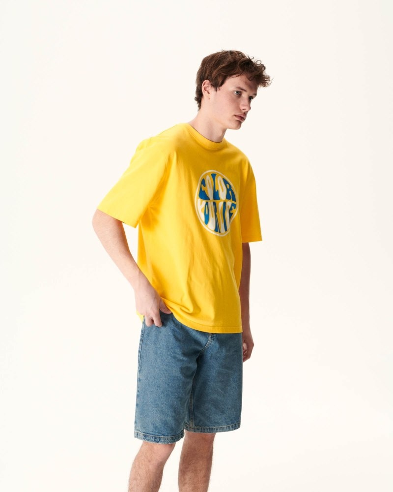 JOTT Citron Leo Organic Cotton メンズ Tシャツ レモン | JSD-2730