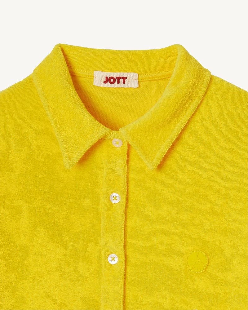 JOTT Citron Nova Short Terry レディース シャツ レモン | BXD-7535