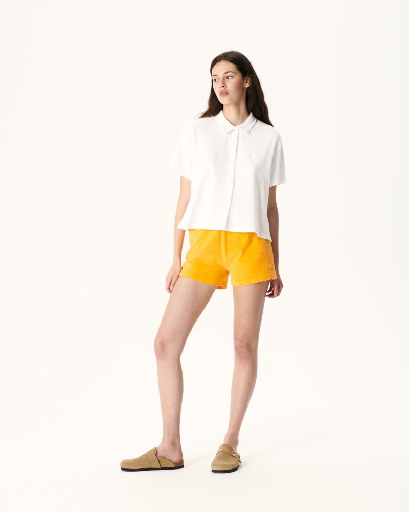 JOTT Nova Short Terrycloth レディース シャツ 白 | MFJ-5486