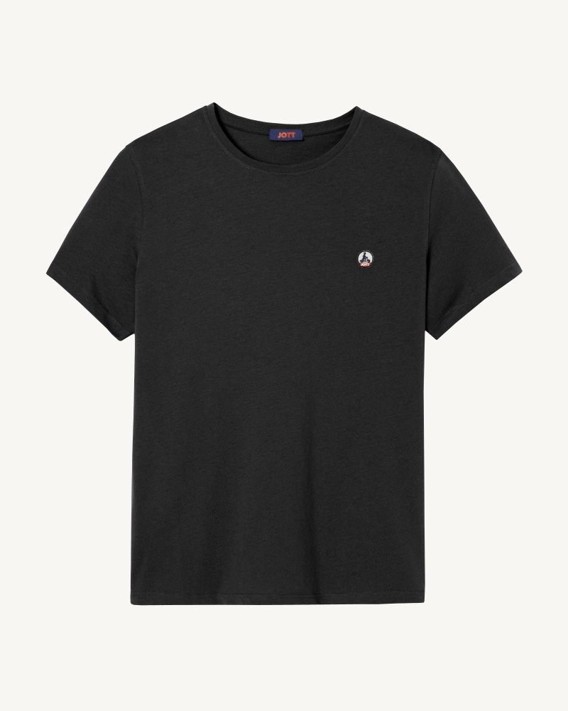 JOTT Pietro Organic Cotton メンズ Tシャツ 黒 | UAS-5722