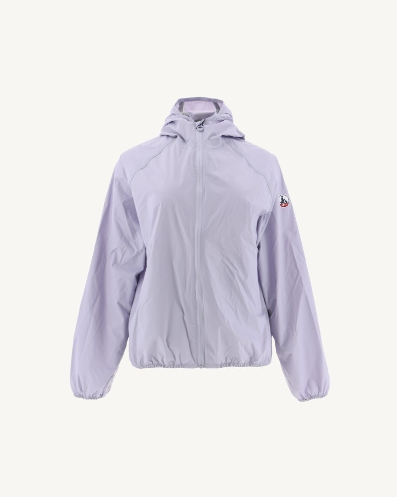 JOTT Singapore Pastel Mauve フード付き 防水 レディース ジャケット 紫 | ZZN-1802